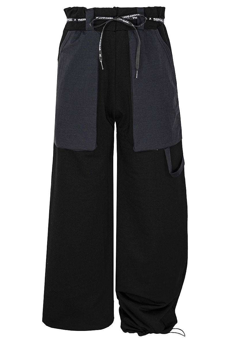 Spodnie szeroka nogawka