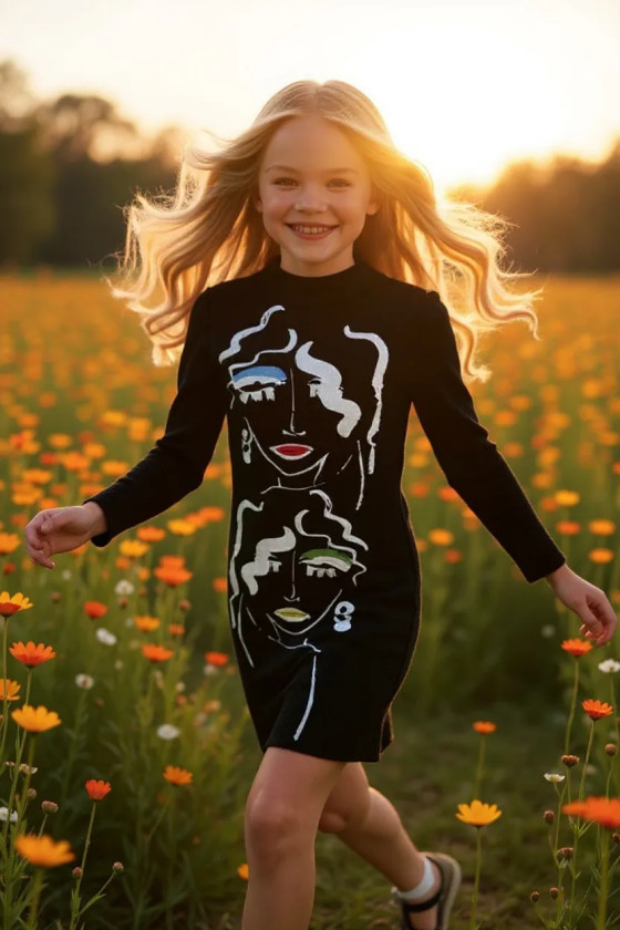 Sukienka dla dziewczynki Face