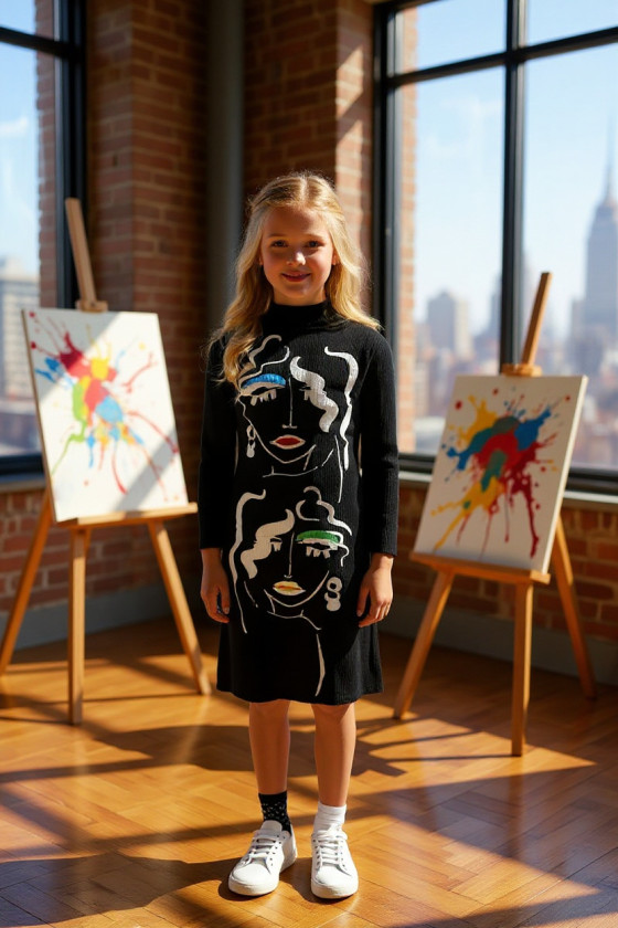 Sukienka dla dziewczynki Face