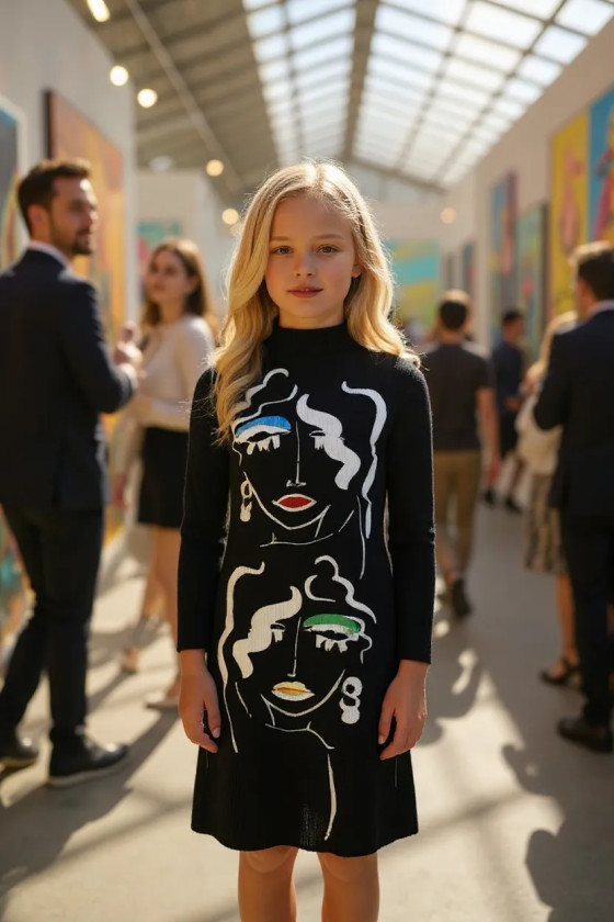 Sukienka dla dziewczynki Face