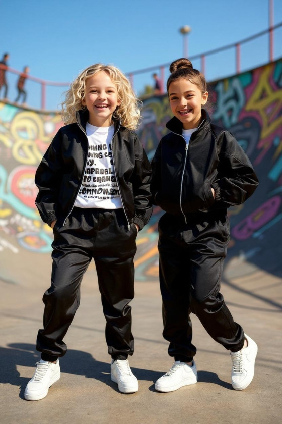 Komplet bomberka i spodnie