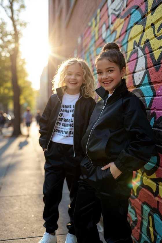 Komplet bomberka i spodnie