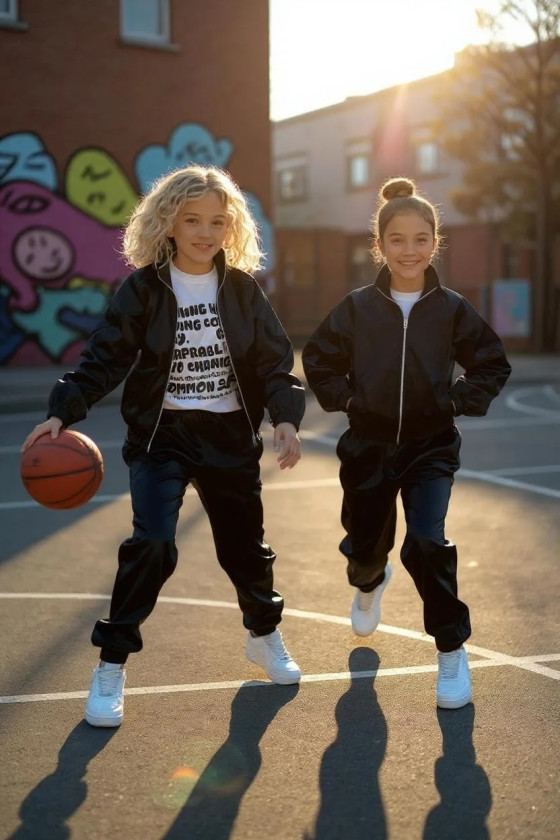 Komplet bomberka i spodnie