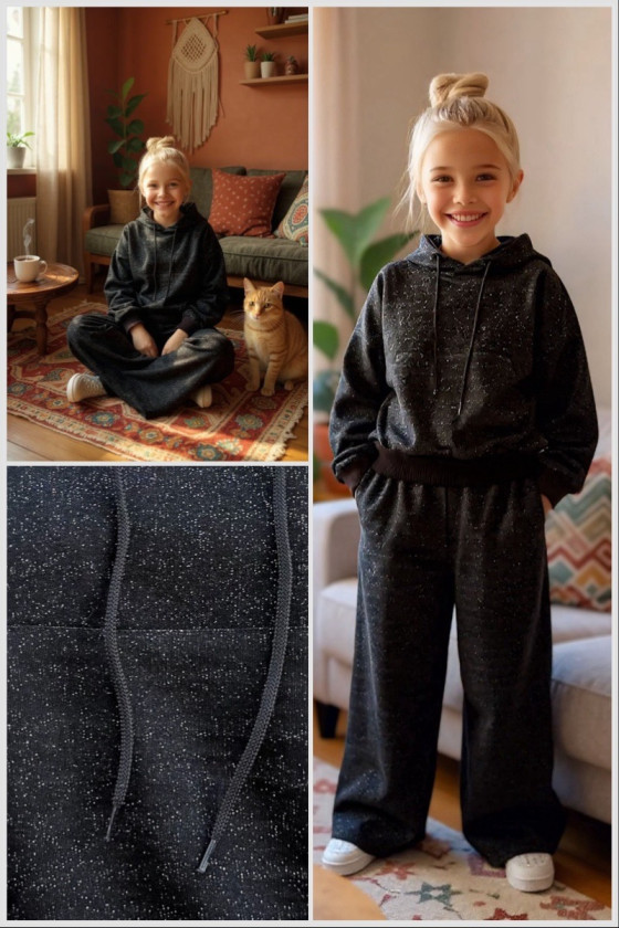 połysk czarny kaptur