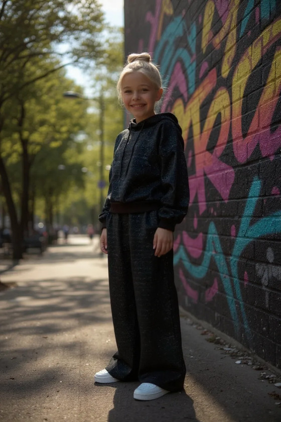 połysk czarny kaptur