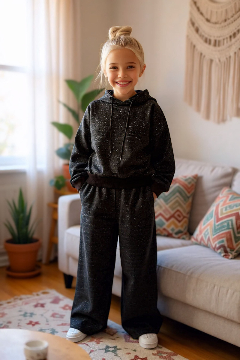 połysk czarny kaptur