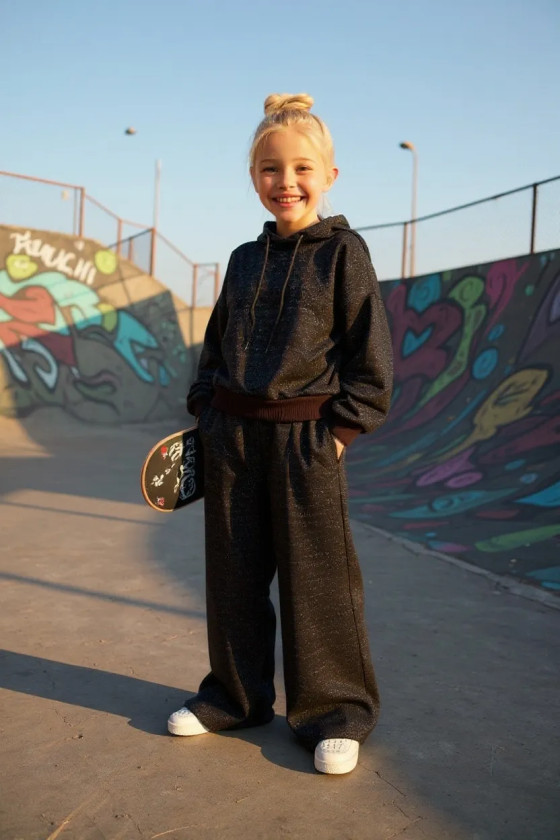 połysk czarny kaptur