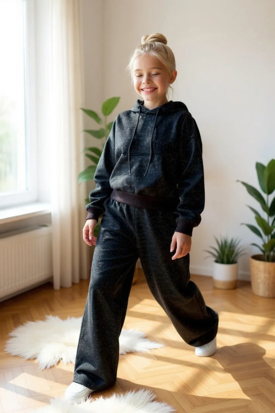 połysk czarny kaptur