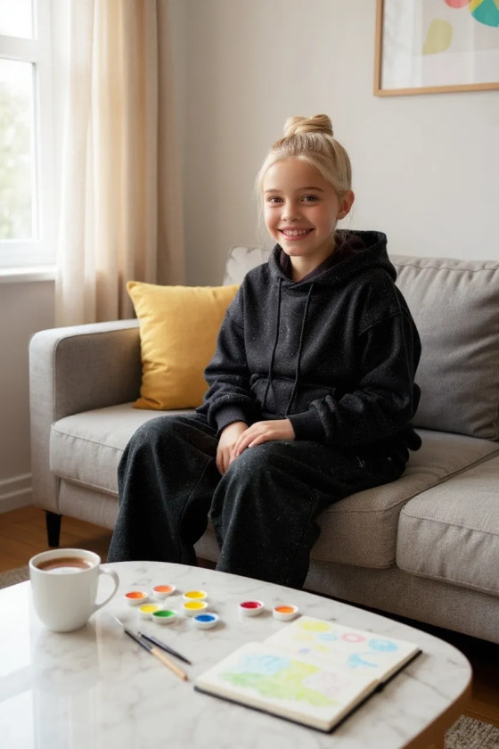 połysk czarny kaptur