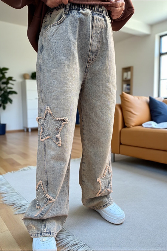 Spodnie jeansowe dla dziewczynki