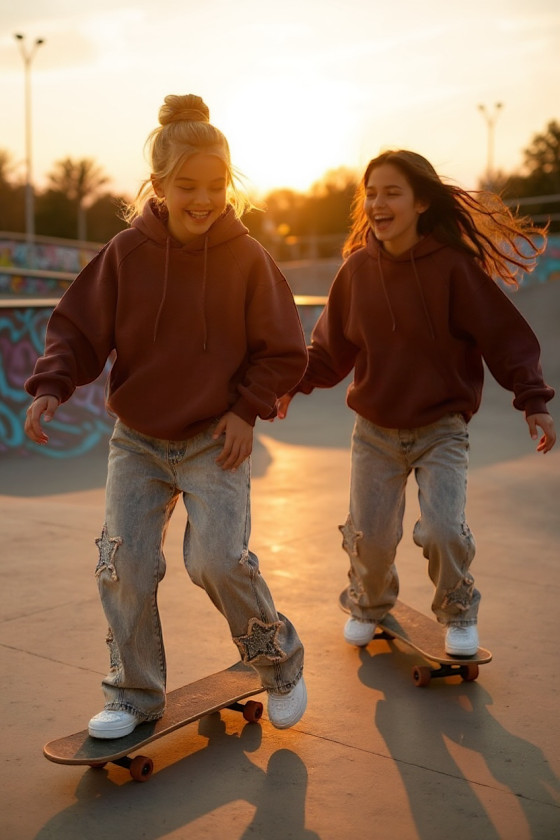 Spodnie jeansowe dla dziewczynki