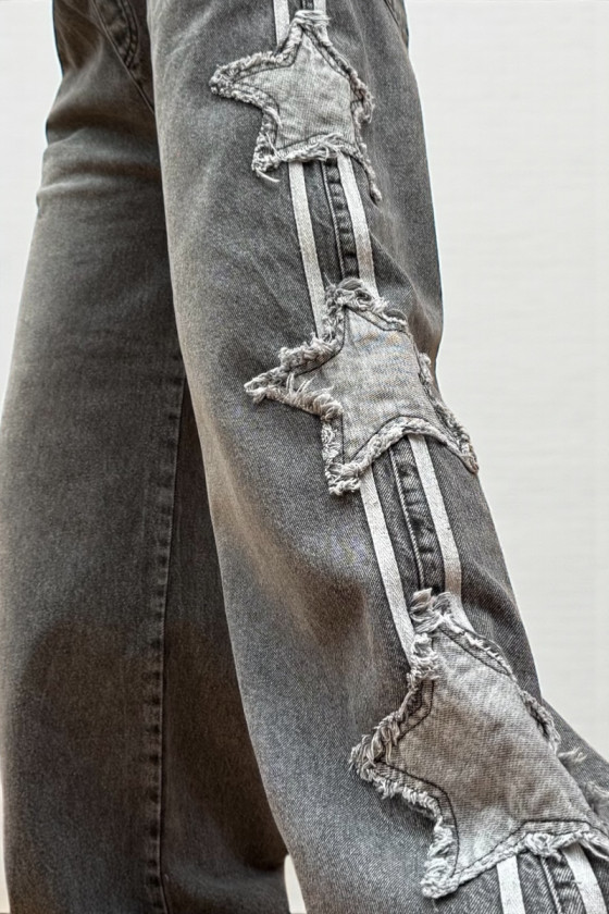 Spodnie jeansowe dla dziewczynki Trio Lampas