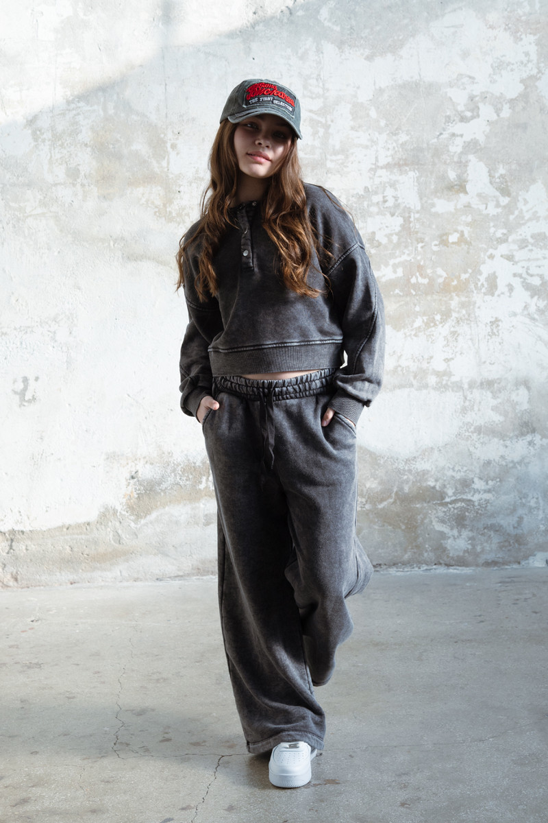 Komplet Chicago Style Ciemny Szary