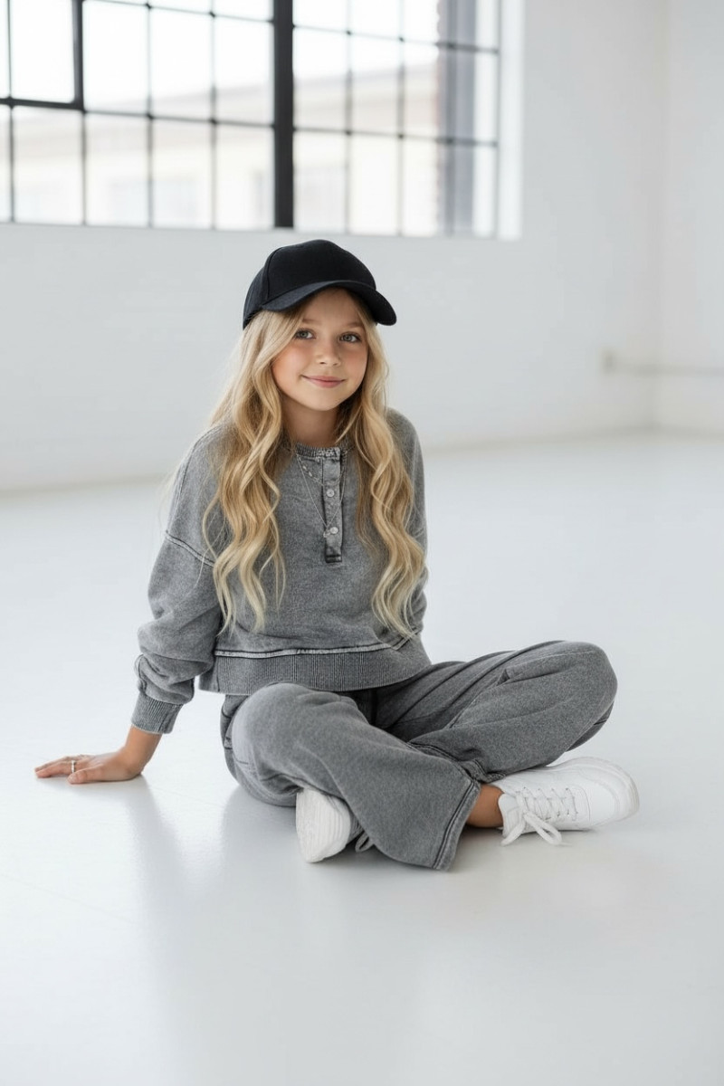 Komplet Chicago Style Jasny Szary