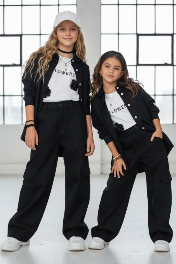 copy of Komplet dla dziewczynki Nadia khaki