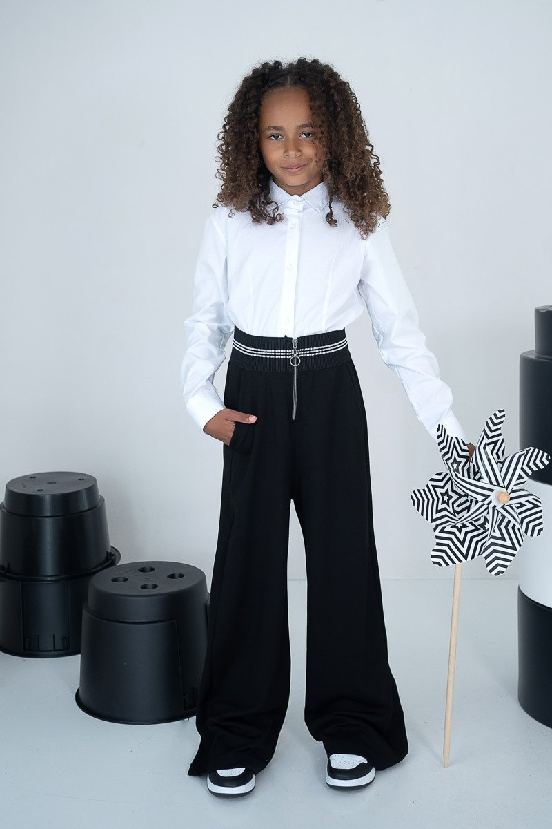 Spodnie czarne dla dziewczynki Susan