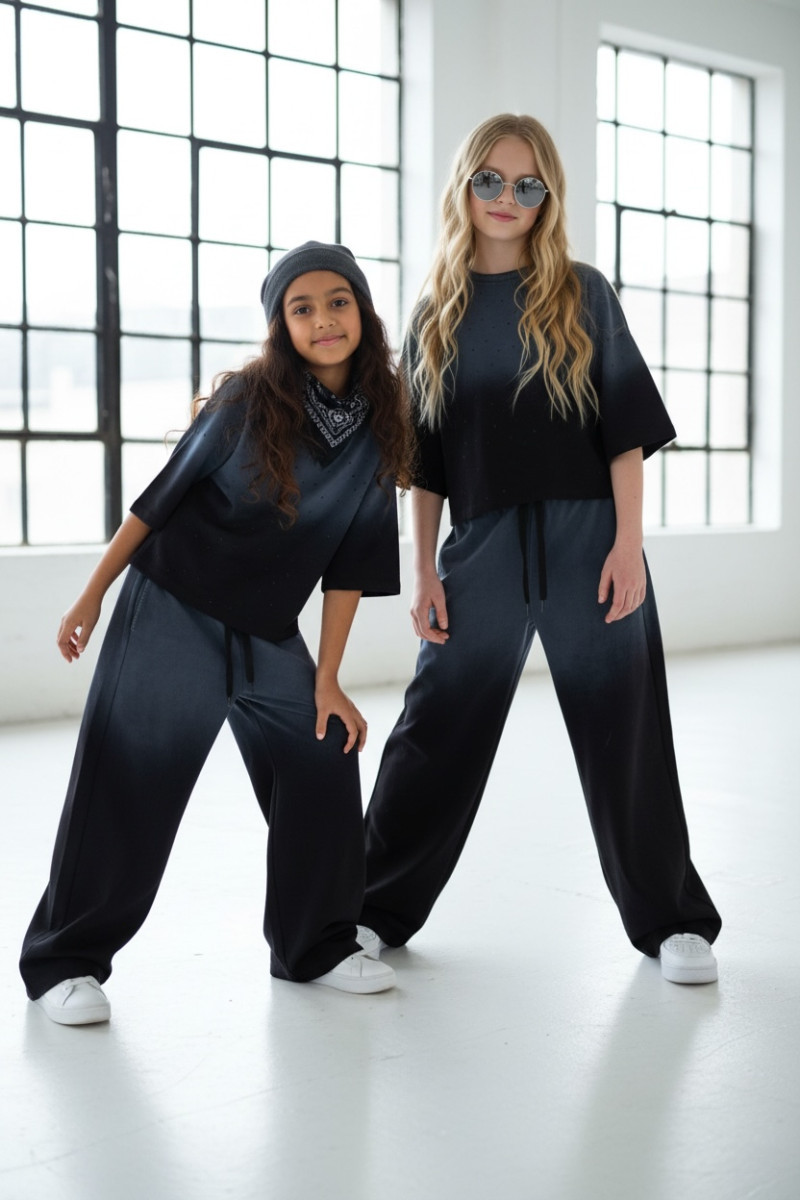 Komplet dla dziewczynki Diamond bluzka i spodnie