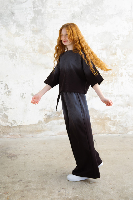 Komplet dla dziewczynki Diamond bluzka i spodnie