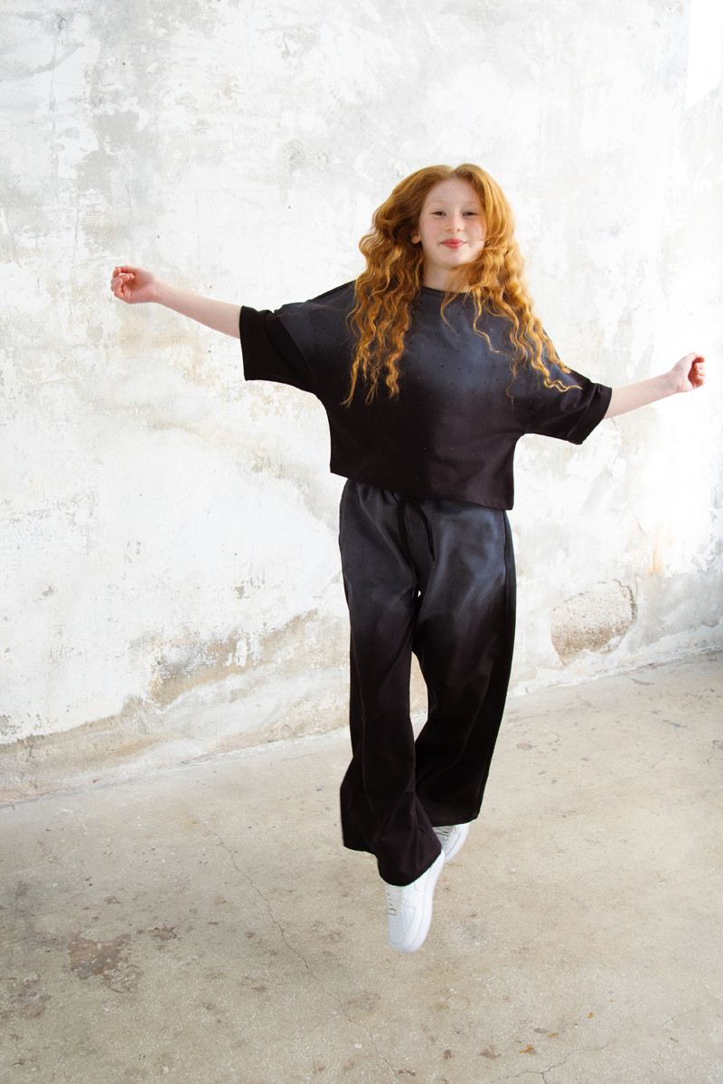 Komplet dla dziewczynki Diamond bluzka i spodnie