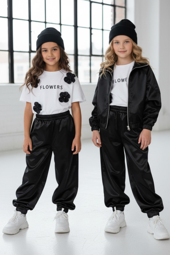 Komplet bomberka i spodnie Shine