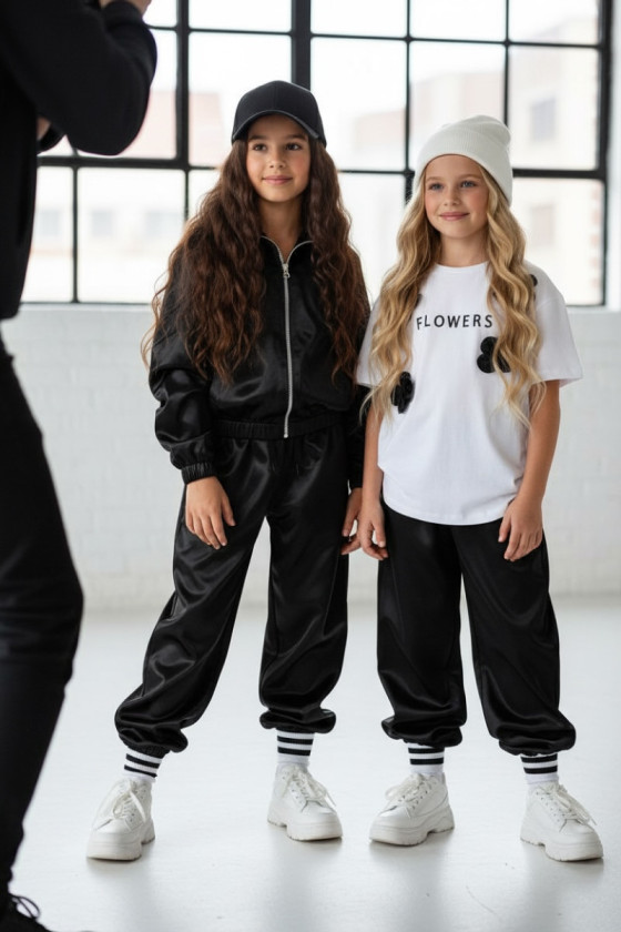 Komplet bomberka i spodnie Shine