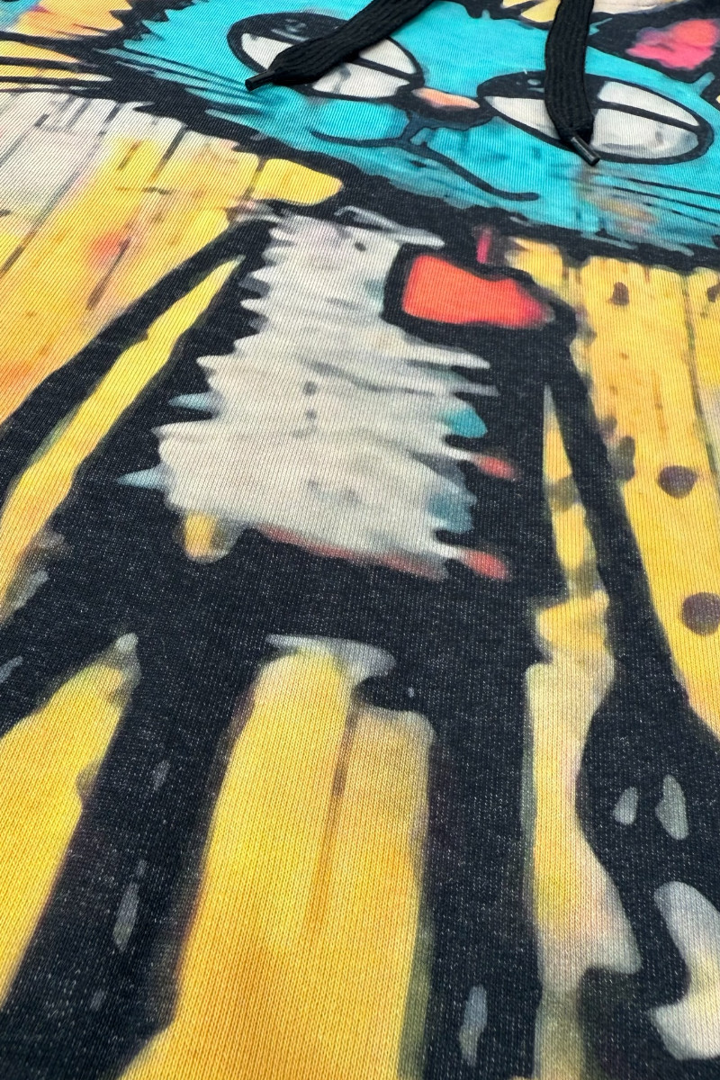 Bluza Kici Miau bawełna pętelkowa Kitty