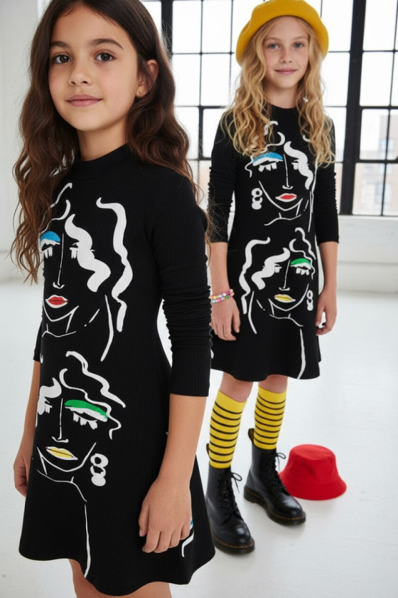 Sukienka dla dziewczynki Face