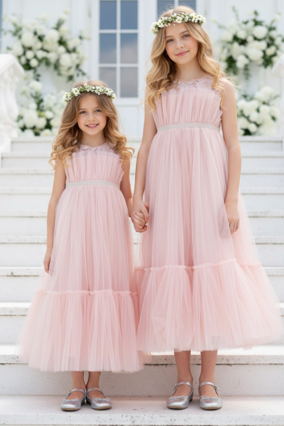 Sukienka dla dziewczynki Mari brzoskiwnka