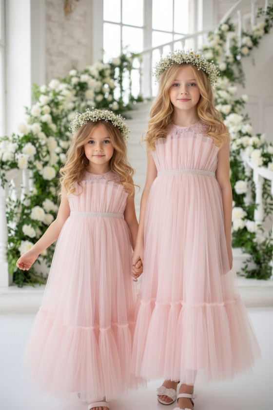 Sukienka dla dziewczynki Mari brzoskiwnka