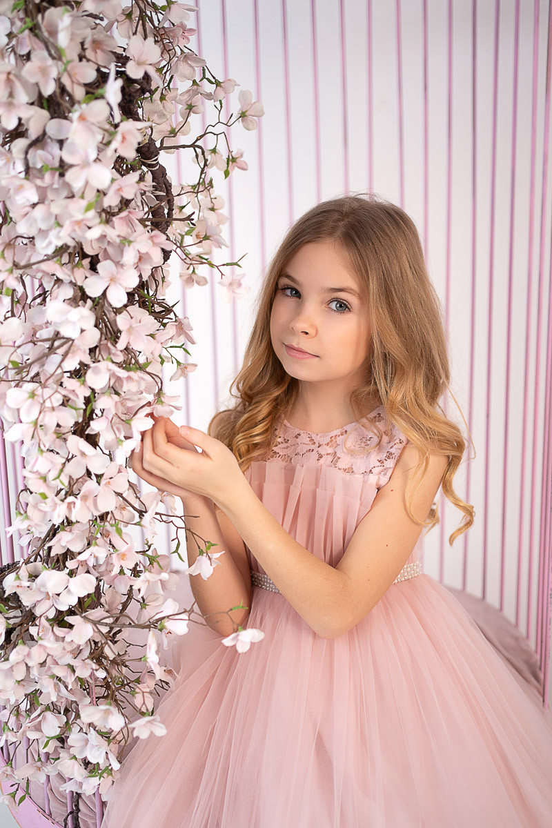 Sukienka dla dziewczynki Mari brzoskiwnka