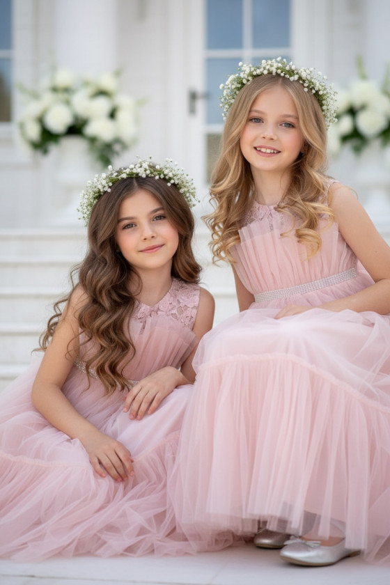 Sukienka dla dziewczynki Mari brzoskiwnka