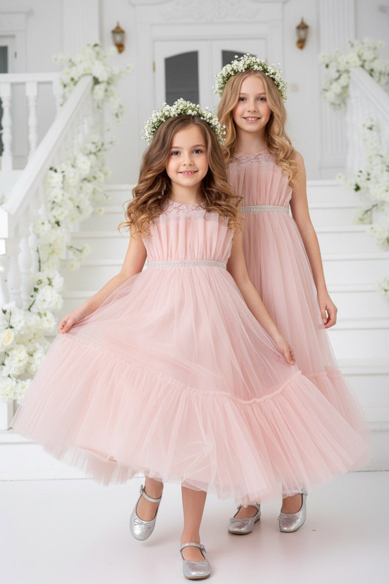 Sukienka dla dziewczynki Mari brzoskiwnka