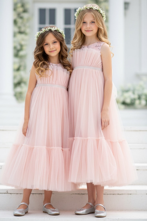 Sukienka dla dziewczynki Mari brzoskiwnka