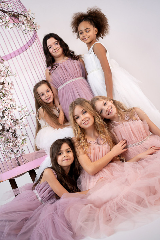 Sukienka dla dziewczynki Mari brzoskiwnka