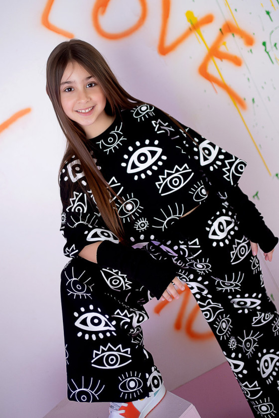 Komplet dla dziewczynki Oczko