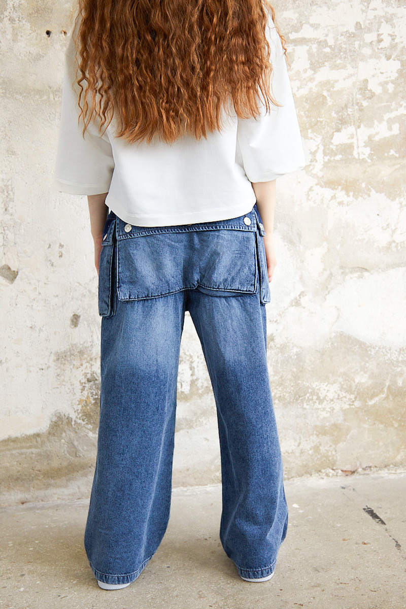 Spodnie jeans Pocet Blue