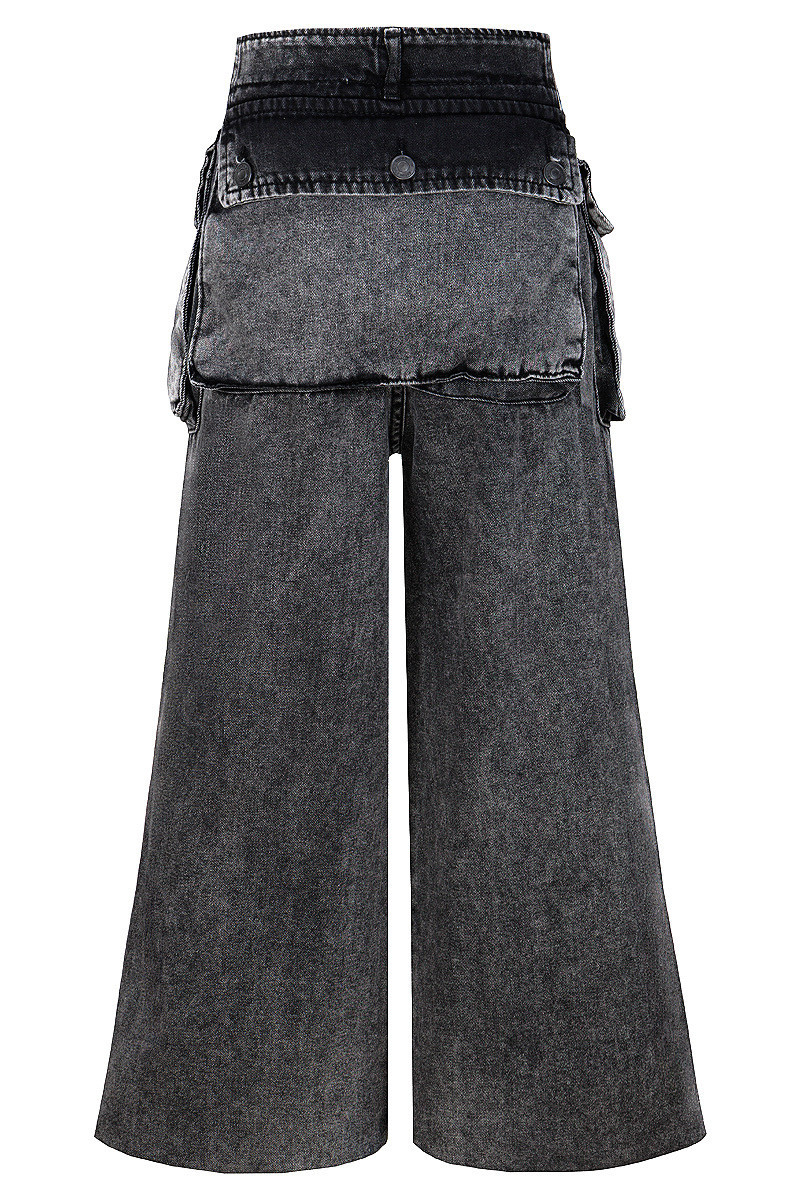 Spodnie jeans Pocet grafit