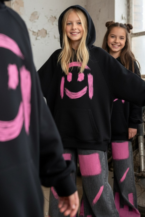 Bluza Smile Czarna