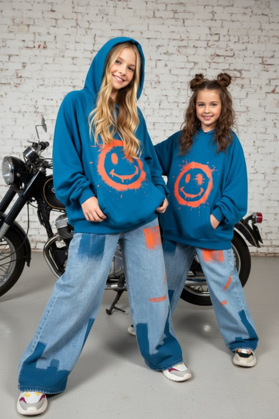 Spodnie jeansowe Hand Paint Orange