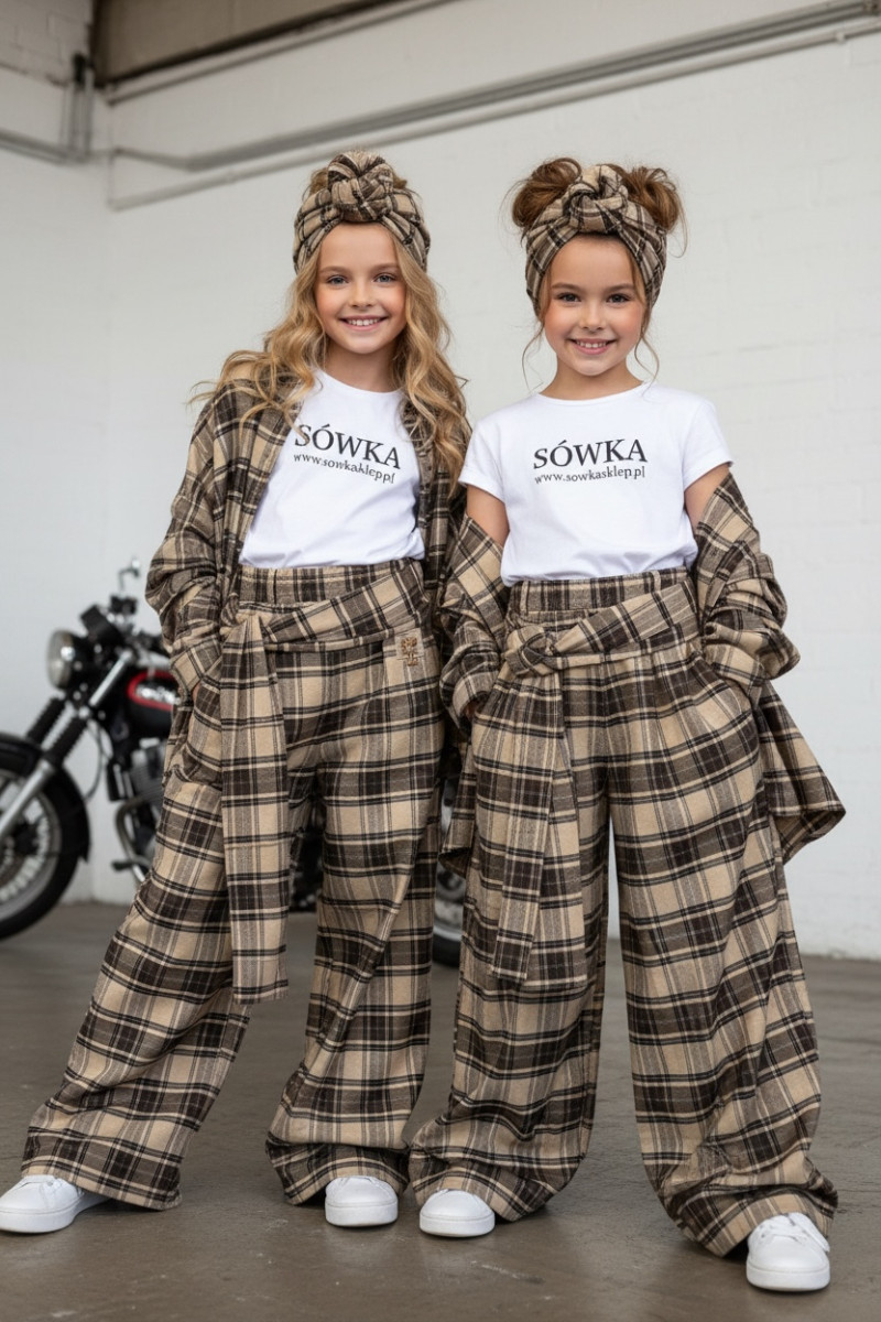 Koszula Tola Brązowa