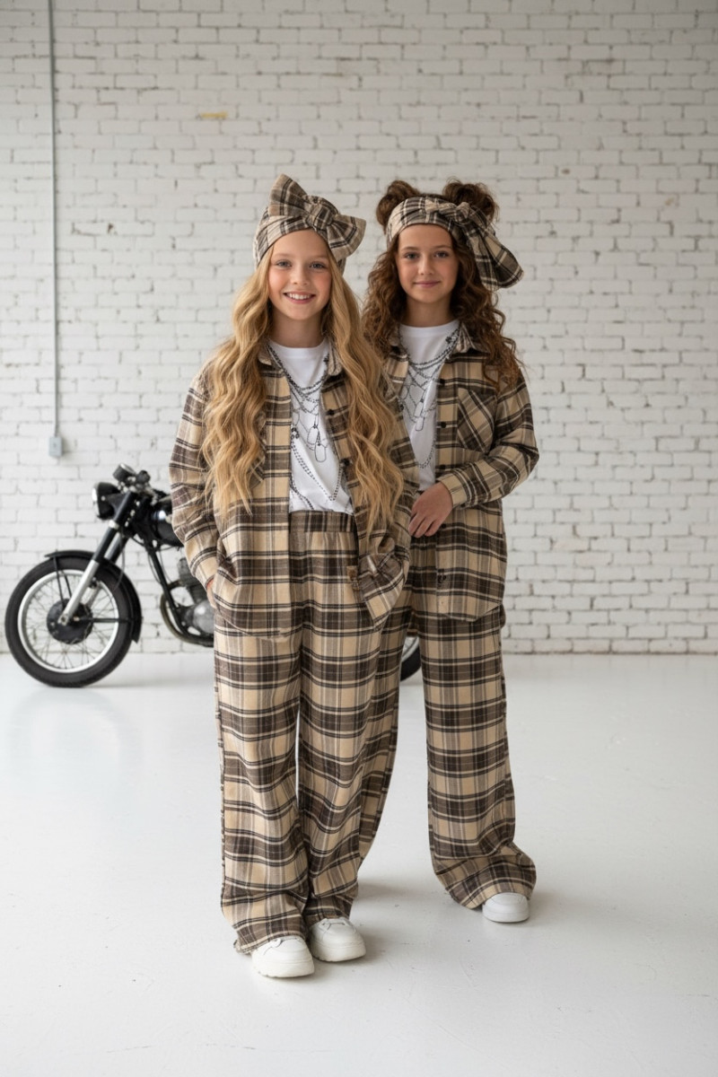 Koszula Tola Brązowa