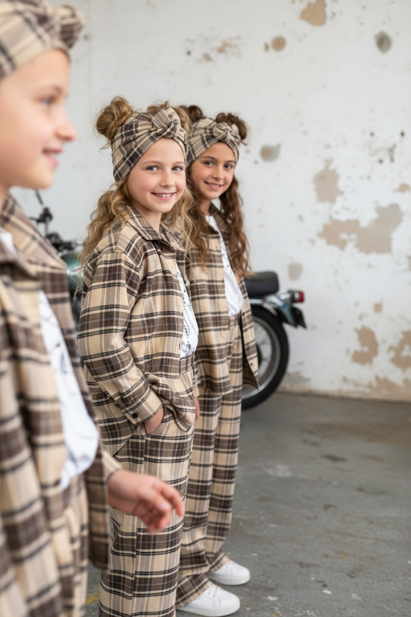 Koszula Tola Brązowa