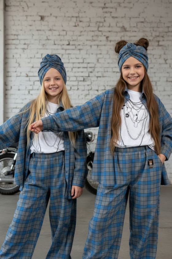 Koszula Tola Niebieska