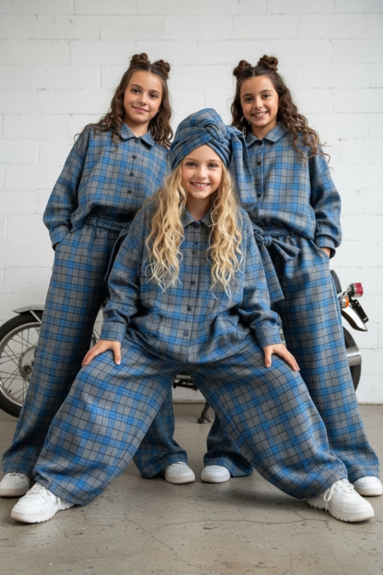 Koszula Tola Niebieska